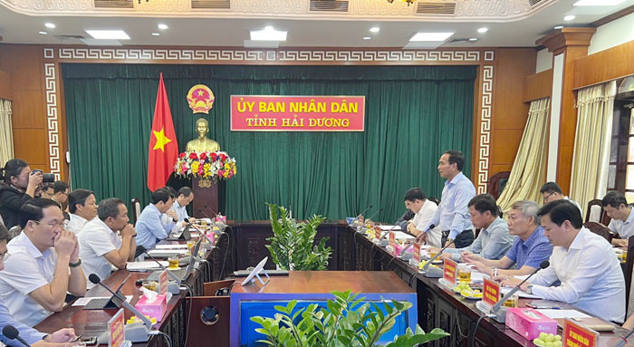 Đoàn công tác tỉnh Phú Thọ trao đổi, học tập kinh nghiệm tại Hải Dương